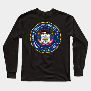 Utah Coat of Arms Long Sleeve T-Shirt